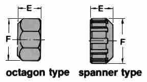 Universal Engineering (TSD) Acura-Grip Collet Nut Drawing