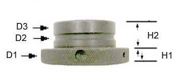Scully-Jones Acme Shank Quick Change adapter nut drawing