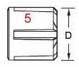 Spanner ER Collet Chuck Lock Nut drawing