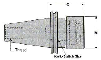 CAT to Kwik-Switch adapter drawing