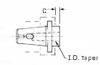 Kwik-Switch Taper to Morse Taper Socket Adapter