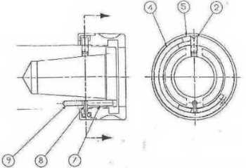 TSD Universal Kwik-Switch Master Nut drawing