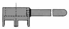TSD Universal Engineering Lug Type Kwik-Switch Wrench drawing