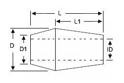 Kearney & Trekker Collet drawing