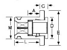 NTA Ball-Drive adapter drawing