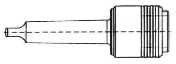 Universal Engineering (TSD) Quick-Change Rigid Tap Chuck - drawing
