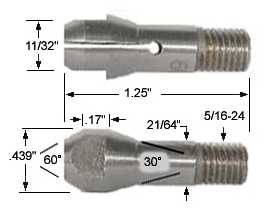 Unknown Collet #5 drawing